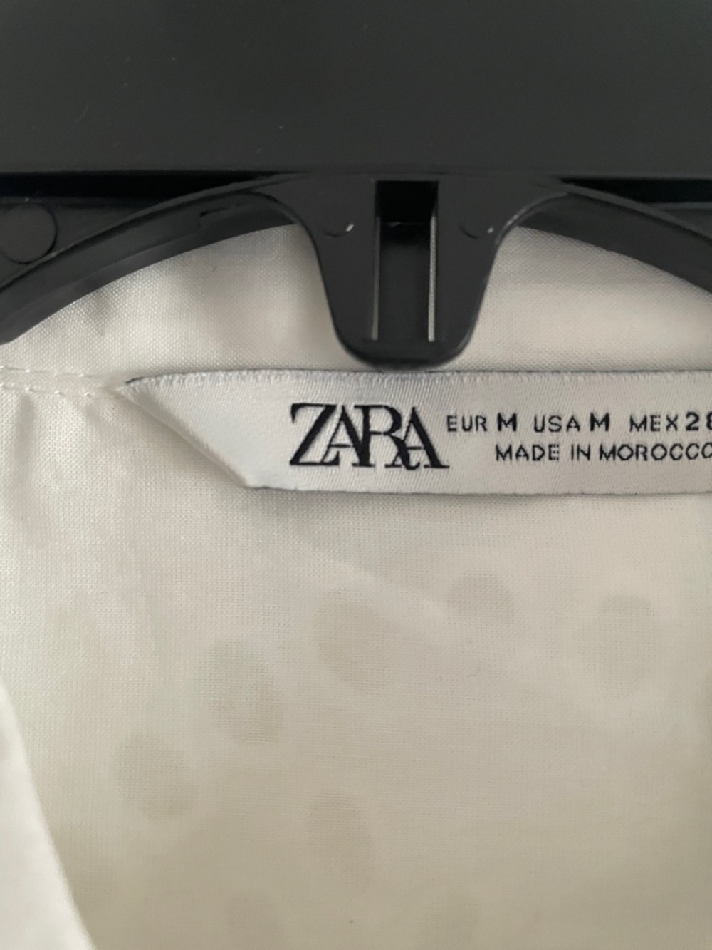 ZARA WHITE EYELET DRESS - Picture 2 of 3